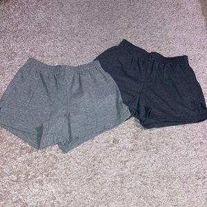 2 Pack Gray Shorts